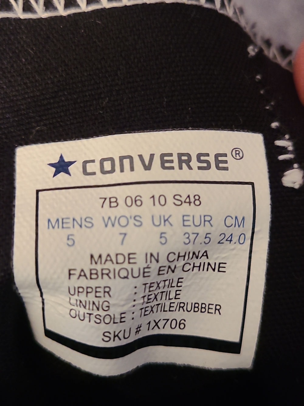 Limited Edition Converse White Low-Top Sneakers Love Hate Graphics Unisex M5 W7 - Picture 14 of 16